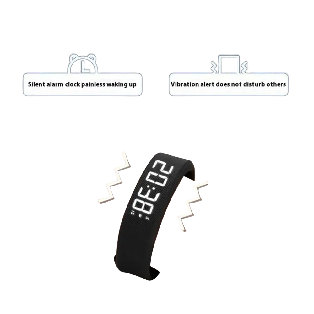 Silent Wake™ Personalized Fitness Bracelet